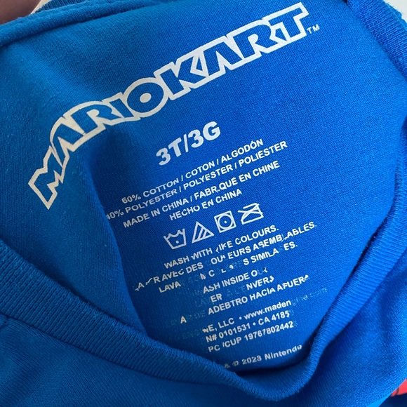Mario kart long sleeve shirt - Picture 6 of 6